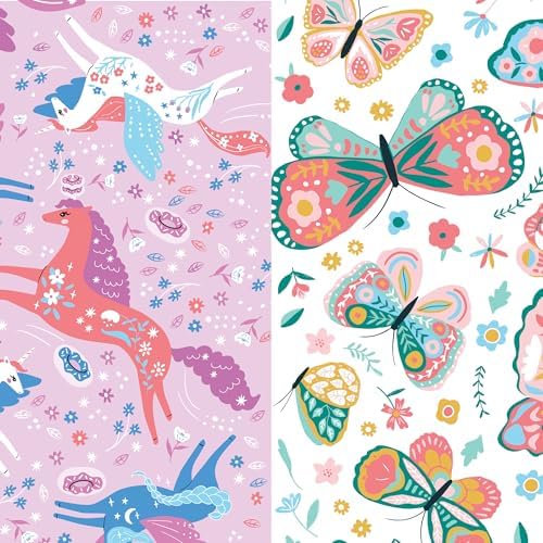 The Honest Company Clean Conscious Training Pants for Sensitive Skin | Hypoallergenic, Fragrance Free | Magical Moments + Butterfly Kisses | Size 2T/3T (up to 34 lbs), 66 Count