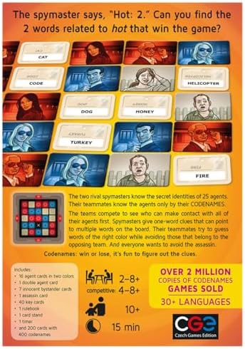 CGE Czech Games Edition Codenames Boardgame