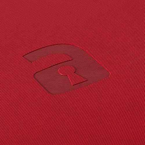 Vault X 12 XL Pocket Trading Card Zip Binder - 624 cards, Premium Exo-Tec Album Material, 26 Side-Loading Pages, Folder for Collectible Card Games, Sports, TCG (Red)