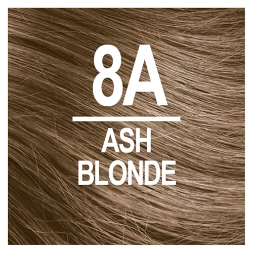 Naturtint 8A Ash Blonde Permanent Hair Color (Pack of 6), Ammonia Free, Vegan, Cruelty Free, up to 100% Gray Coverage, Long Lasting Results (Packaging may vary)