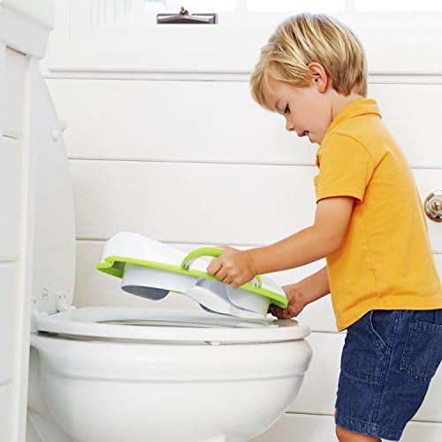 Munchkin® Sturdy™ Potty Training Seat, Green & Extend™ Faucet Extender, 2 Count (Pack of 1)