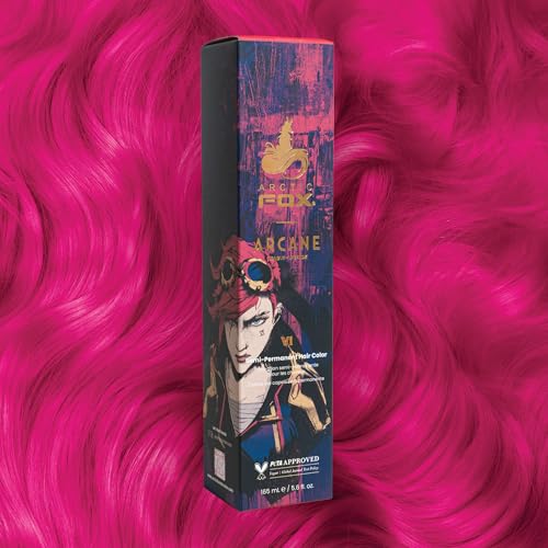 Arctic Fox x Arcane League of Legends Vegan and Cruelty Free Semi Permanent Hair Color Dye (5.6 Fl Oz, VI)