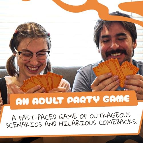 Go F Yourself! – The Grown Up Go Fish Card Game You've Always Wanted | Hilarious Party Game for Grown Ups, 2+ Players | 52 Cards, 13 Unique Pairs