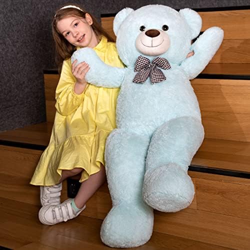 MaoGoLan Giant Big Anniversary Teddy Bear 47 inch Huge Oversized Stuffed Naimal 4 Feet Gift for Girls Girlfriend Boys Wife