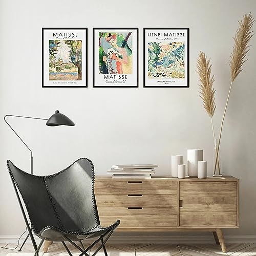 upsimples 12x16 Picture Frame Black 3 Pack, Scratch-Proof Poster Frames 12 x 16 for Photo Gallery - Slide-In Strips, Horizontal or Vertical Wall Mounting