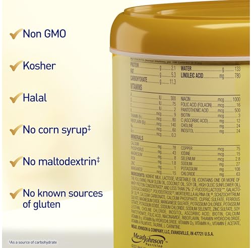 Enfamil NeuroPro Baby Formula, MFGM* 5-Year Benefit, Expert-Recommended Brain-Building Omega-3 DHA, Exclusive Immune Supporting HuMO6 Blend, Infant Formula Powder, Baby Milk, 28.3 Oz