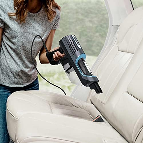 Shark UV580 Corded Stick Vacuum Performance Ultralight DuoClean with Self-Cleaning Brushroll, Removable Handheld, Blue (Renewed)