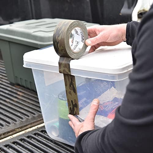 Gaffer Power Camouflage Gaffer Tape | Premium Grade Army Green Camo Tape | USA Made | Heavy Duty, Non-Reflective & Water Resistant | 2 Inch x 25 Yards