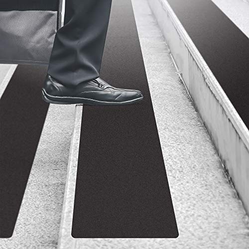 Anti Slip Traction Tape, 6 Inch x 30 Foot - Best Grip, Friction, Abrasive Adhesive for Stairs, Tread Step, Indoor, Outdoor (6" X 30')