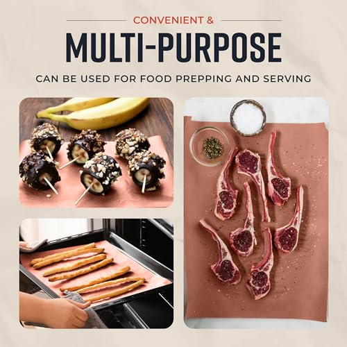 Bryco Goods Pink Butcher Paper Roll - 24 Inch by 175 Feet - Food-Grade Peach Butcher Paper for Smoker, BBQ, Grilling, Smoking Meat & Brisket - Unbleached, Unwaxed, Uncoated - USA Made