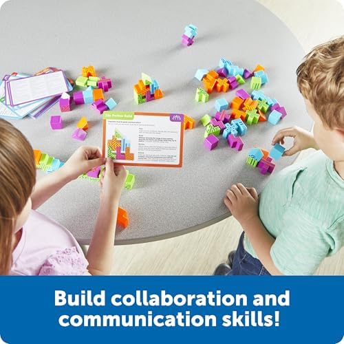 Learning Resources STEM Explorers Brainometry Classroom Set, Kids Games, Puzzles, Sensory Toys, Classroom Must Haves, Montessori Toys, 3D Puzzle, Brain Games, Math Manipulatives, Puzzles for Kids