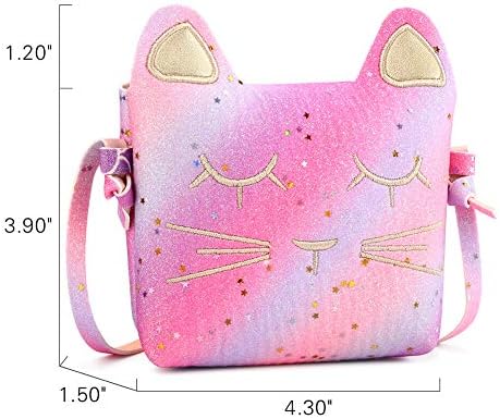 mibasies Purse for Little Girls Dress Up Jewelry Pretend Play Kids Accessories Mermaid Gifts