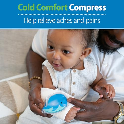 Dr. Brown's Healthy Baby Essentials Kit, Pacidose Medicine Dispenser, Nail Scissors with Case, Nasal Aspirator, Cradle Cap Brush Plus Comb, Cold Compress