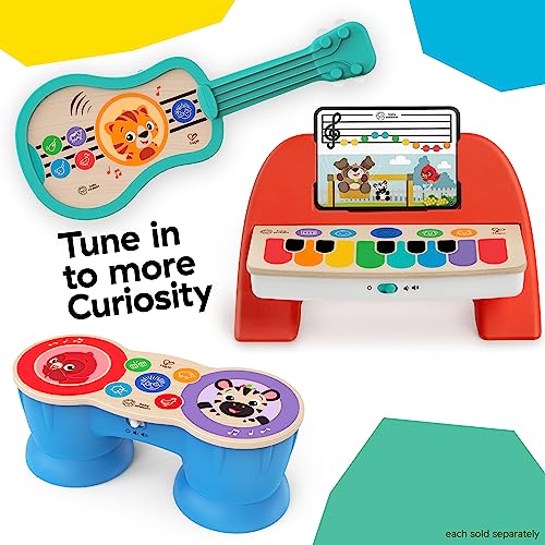 Baby Einstein Sing & Strum Magic Touch Ukulele Wooden Musical Toy, Ages 6 Months+, Multicolored