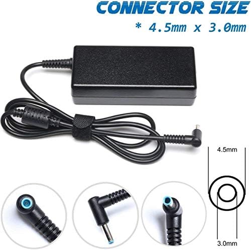 65W Laptop Charger for HP EliteBook Charger 840 850 845 830 820 G9 G8 G7 G6 G5 G4 G3 / ProBook 640 650 450 430 440 446 455 470 745 735 725 755 Power Cord