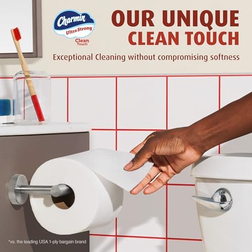 Charmin Ultra Strong Clean Touch Toilet Paper, 30 Family Mega Rolls = 150 Regular Rolls
