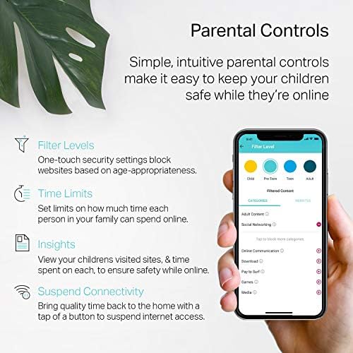 TP-Link Deco S4 Mesh AC1900 WiFi System - Up to 5,500 Sq.ft. Coverage, Replaces WiFi Router and Extender, Gigabit Ports, Works with Alexa, Deco S4(3-Pack)