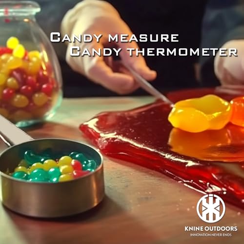 KNINE OUTDOORS Infrared Thermometer Laser Temperature Gun, -58℉ to 1112℉, Single Laser Targeting, Distance to Spot Ratio 12:1, for Cooking, Oven and Meat (White)