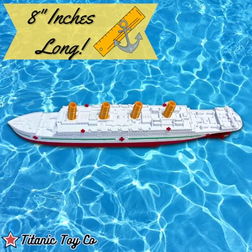 HMHS Britannic Bath Boat And Pool Toy By TitanicToyCo, RMS Titanic Toys For Kids, Historically Accurate Titanic Toy, Titanic Ship, Titanic Cake Topper, Titanic Figurine, Titanic Boat, Titanic Replica