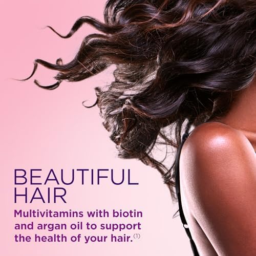 Nature's Bounty Advanced Hair, Skin & Nails, Argan-Infused Vitamin Supplement with Biotin and Hyaluronic Acid, 150 Rapid Release Softgels (Pack of 2)