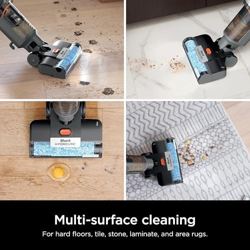 SHARK WD160 HydroVac MessMaster XL 3-in-1 Vacuum, Mop & Self-Cleaning System for Multi-Surface Cleaning, Perfect Hardwood, Tile, Marble, Area Rug (RENEWED)