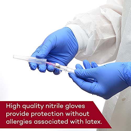 Dealmed Nitrile Gloves – 2000 Count X-Small Disposable Nitrile Gloves, Non-Irritating Latex Free, Multi-Purpose Use for a First Aid Kit and More
