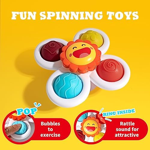 Hely Cancy Infant Bath Toys for 18 Months - No Hole Animal Bathtub Toys, Baby Bath Tub Toys