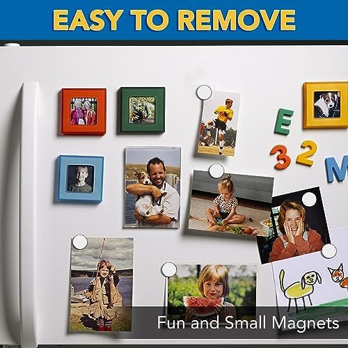 DIYMAG 100 Pcs Neodymium Disc 12 x 3 mm Rare Earth Magnets for Refrigerator, DIY, Crafts, Kitchen & Office