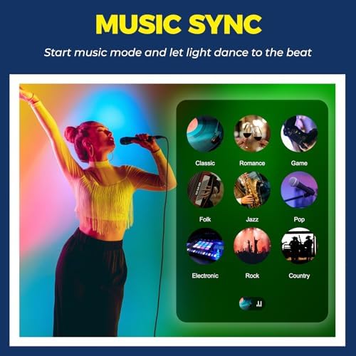 Smart Light Bulbs 100W Equiv., 1350LM 11W Smart Bulb Works with Alexa/Google Home/Smart Life, A19 E26 RGBCW Color Changing, No Hub Required, 2.4G WiFi Bluetooth Bulb, ETL Listed, 4PCS