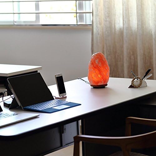 Himalayan Glow Salt Lamp with Dimmer Switch 5-7 lbs