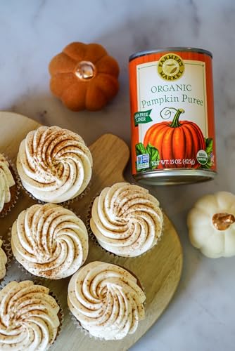 Farmer's Market Foods Canned Organic Pumpkin Puree, 15 Ounce (Pack of 12)
