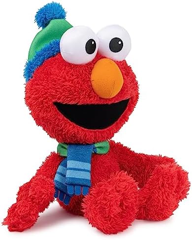 GUND Sesame Street Official Elmo Nutcracker Muppet Plush, Premium Plush Toy for Ages 1 & Up, Red, 13”