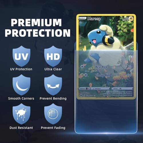 500ct Semi Rigid Card Holders & 500ct Card Sleeves for PSA, SGC, BGS, CSG Graded Card Submissions, Semi Rigid Card Sleeves, Baseball Card Protectors, PSA Graded Card Sleeve for Trading Card