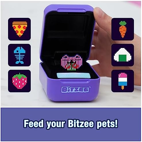 Interactive Toy Digital Pet with 15 Animals Inside, Virtual Electronic Pets React to Touch, Kids Toys for Girls and Boys