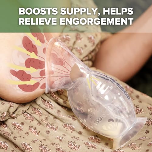 haakaa Silicone Breast Pump & Silicone Cap 5oz/150ml, Gen.2