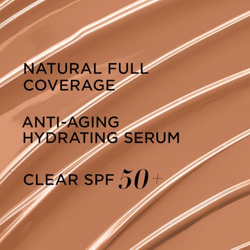 IT Cosmetics CC+ Cream - Full-Coverage Foundation With SPF 50, Color Corrector & Anti-Aging Serum, Formulated With Niacinamide & Hyaluronic Acid, Natural Finish, For All Skin Types, 1.08 fl oz