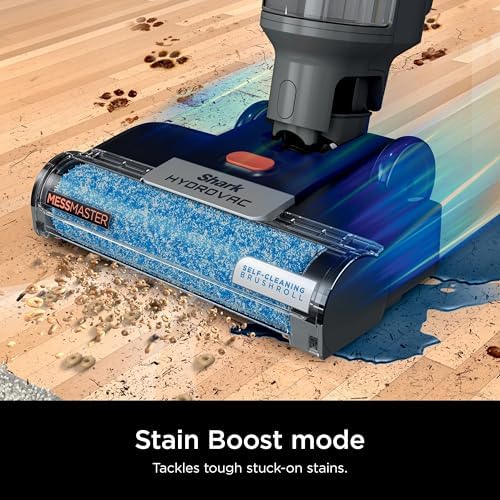 SHARK WD160 HydroVac MessMaster XL 3-in-1 Vacuum, Mop & Self-Cleaning System for Multi-Surface Cleaning, Perfect Hardwood, Tile, Marble, Area Rug (RENEWED)