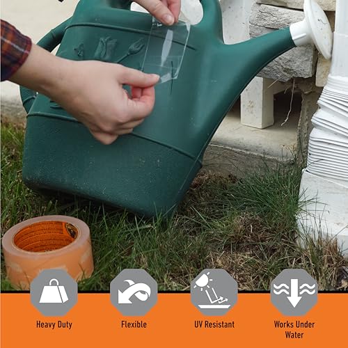 Gorilla Crystal Clear Tape, 1.88” x 18 yd (Pack of 6) - Weather Resistant for Indoor or Outdoor Projects and Repairs