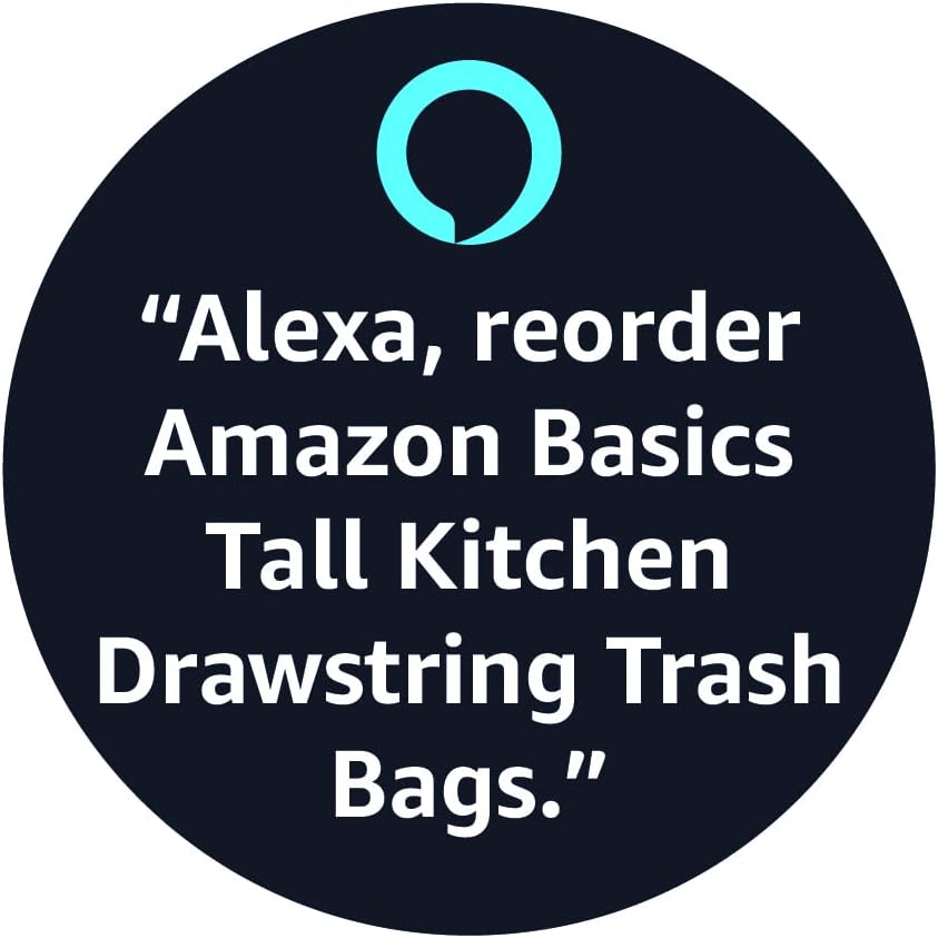 Amazon Basics Scented Trash Bags, Tall Kitchen Drawstring, Clean Fresh Scent, 13 Gallon, 200 Count, Pack of 1