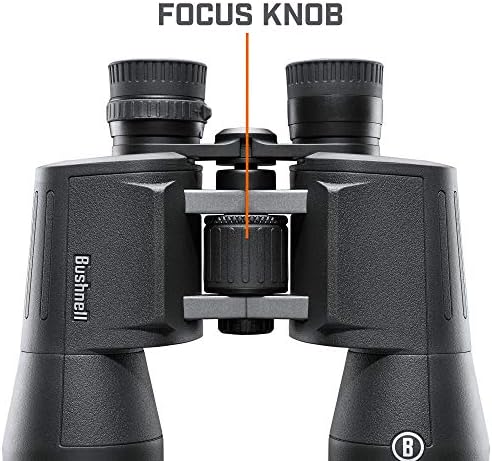 Bushnell PowerView 2 Binoculars, High-Definition Binoculars with Multi-Coated Lenses, Durable Aluminum Alloy Chassis, Wide Field of View, Ideal for Wildlife Observation, Hiking and Sporting Events
