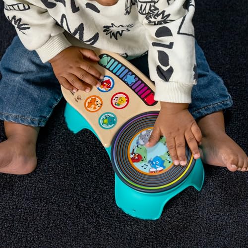 Baby Einstein + Hape DJ Discovery Musical Toy Turntable, Ages 6 Months and Up