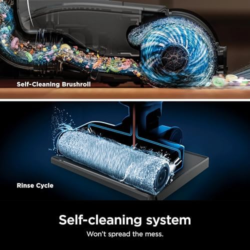 SHARK WD160 HydroVac MessMaster XL 3-in-1 Vacuum, Mop & Self-Cleaning System for Multi-Surface Cleaning, Perfect Hardwood, Tile, Marble, Area Rug (RENEWED)