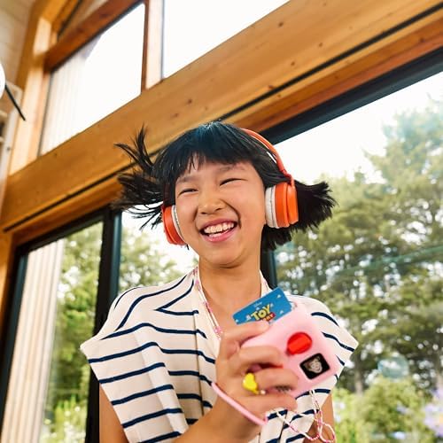 Yoto Mini (2024 Edition) + Make Your Own Card – Kids Screen-Free Bluetooth Audio Player, All-in-1 Travel Device Plays Stories Music Podcast Radio Ok-to-Wake Clock, Use as Speaker or with Headphones