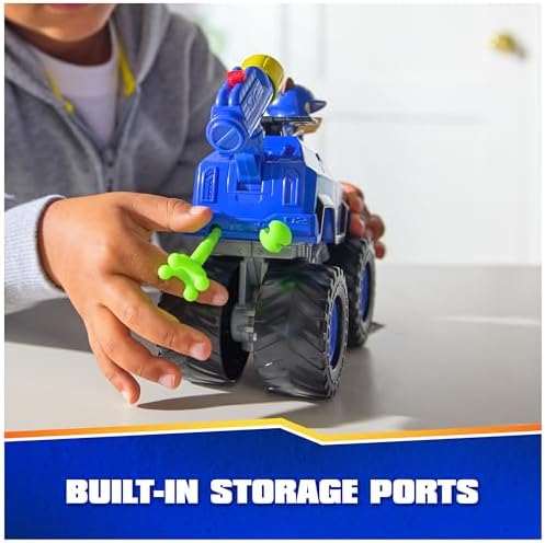 Paw Patrol: Rescue Wheels Chase’s Cruiser, Toy Truck with Projectile Launcher and Collectible Action Figure, Kids Toys for Boys & Girls Ages 3 and up