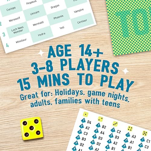 Big Potato The Chameleon, Award-Winning Board Game for Families & Friends | Includes 80 Extra Secret Words