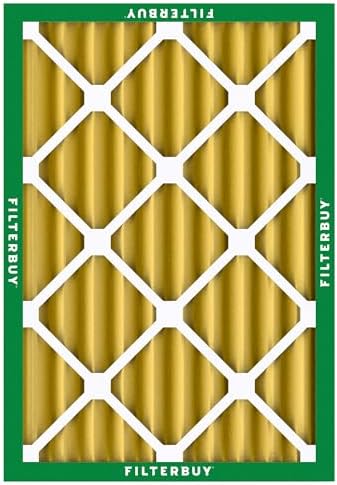 Filterbuy 20x25x4 Air Filter MERV 11 Allergen Defense (2-Pack), Pleated HVAC AC Furnace Air Filters Replacement (Actual Size: 19.50 x 24.50 x 3.63 Inches)