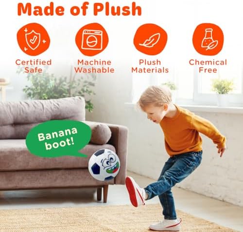 Move2Play, Hilariously Interactive Toy with Music & Sound Effects | Birthday Gift for Boy & Girl | Ball for Toddler & Baby | Indoor/Outdoor | 1, 2, 3+ Year Old