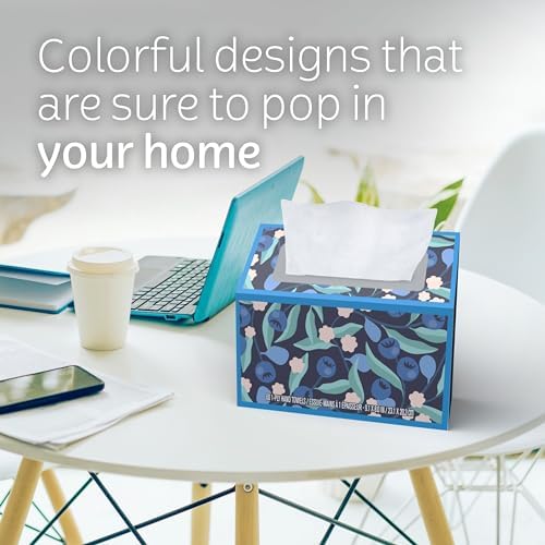 Kleenex Disposable Paper Hand Towels, 6 Boxes, 60 Tissues per Box (360 Total Tissues), Packaging May Vary