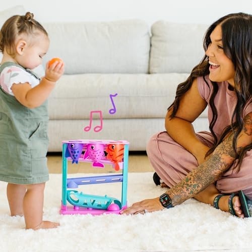 Move2Play, Feed The Fish | Interactive Baby & Toddler Toy | 1, 2+ Year Old Gift & Birthday Present | Boys & Girls Babies Ages 6, 7, 8, 9, 10, 12, 18, 24+ Months Old