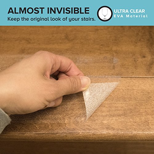 LifeGrip Anti Slip Transparent Anti Slip Tape, 4 inch by 30 feet, Non-Slip Traction Grip Tape to Tubs, Boats, Stairs, Clear, Soft, Comfortable for Bare feet (4" X 30')
